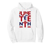 Juneteenth is My Independence Day 1865 Drapeau américain du 4 Juillet Sweat à Capuche