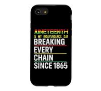 Juneteenth is My Independence Day 1865 Maman Papa Kid Garçon Fille Coque pour iPhone SE (2020) / 7/8