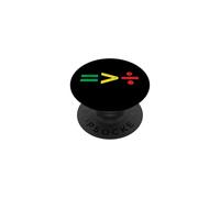 Juneteenth L'égalité est Plus Grande Que la Division PopSockets PopGrip Adhésif