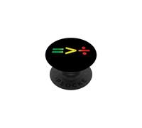 Juneteenth L'égalité est Plus Grande Que la Division PopSockets PopGrip Adhésif