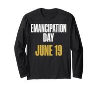 Juneteenth Niche Emancipation Day June 19 Freedom Manche Longue