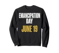 Juneteenth Niche Emancipation Day June 19 Freedom Sweatshirt