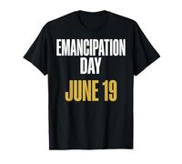 Juneteenth Niche Emancipation Day June 19 Freedom T-Shirt