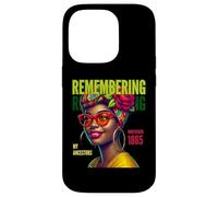 Juneteenth Pride : Honorer Mes ancêtres Coque pour iPhone 14 Pro