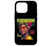 Juneteenth Pride : Honorer Mes ancêtres Coque pour iPhone 16 Pro