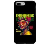 Juneteenth Pride : Honorer Mes ancêtres Coque pour iPhone 7 Plus/8 Plus