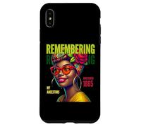 Juneteenth Pride : Honorer Mes ancêtres Coque pour iPhone XS Max