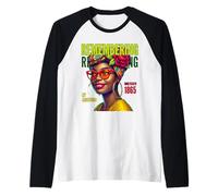 Juneteenth Pride : Honorer Mes ancêtres Manche Raglan