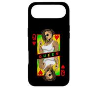 Juneteenth Queen of Hearts Tatoué Loc'd Hair Black Girl Coque pour iPhone Air