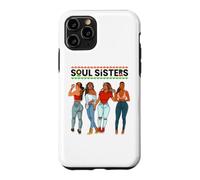 Juneteenth Queen Soul Sisters Black Mom Melanin Women Sistas Coque pour iPhone 11 Pro