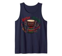 Juneteenth Rhythm of Freedom Djembe Drum Music Débardeur