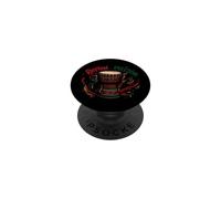 Juneteenth Rhythm of Freedom Djembe Drum Music PopSockets PopGrip Adhésif