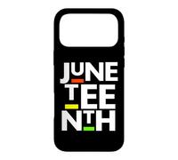Juneteenth Roi Reine Princesse Noir Maman Papa Fille Garçon Coque pour iPhone 17 Pro Max