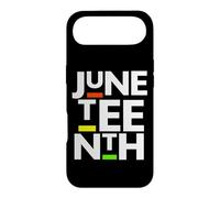 Juneteenth Roi Reine Princesse Noir Maman Papa Fille Garçon Coque pour iPhone Air