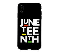 Juneteenth Roi Reine Princesse Noir Maman Papa Fille Garçon Coque pour iPhone XS Max
