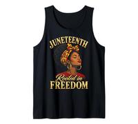 Juneteenth Rooted in Freedom Black Women Débardeur