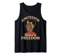Juneteenth Rooted in Freedom Black Women Débardeur