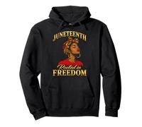 Juneteenth Rooted in Freedom Black Women Sweat à Capuche
