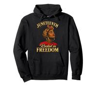 Juneteenth Rooted in Freedom Black Women Sweat à Capuche