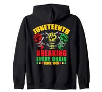 Juneteenth Rupture de la chaîne depuis 1865 Histoire des Sweat à Capuche