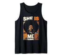 Juneteenth She's Me Strong Motivated Black Woman Empowerment Débardeur