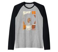 Juneteenth She's Me Strong Motivated Black Woman Empowerment Manche Raglan