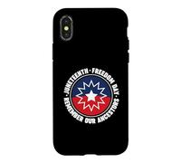 Juneteenth Souvenez-Vous de nos ancêtres Coque pour iPhone X/XS