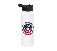 Juneteenth Souvenez-vous de nos ancêtres Stainless Steel Insulated Water Bottle