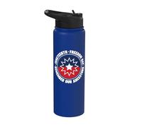 Juneteenth Souvenez-vous de nos ancêtres Stainless Steel Insulated Water Bottle