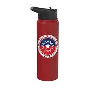 Juneteenth Souvenez-vous de nos ancêtres Stainless Steel Insulated Water Bottle