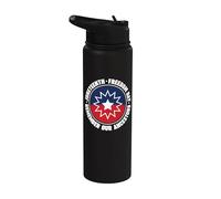 Juneteenth Souvenez-vous de nos ancêtres Stainless Steel Insulated Water Bottle