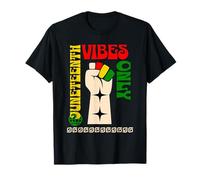Juneteenth Vibes Only Afro-American Black History Pride T-Shirt