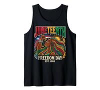 Juneteenth Women Black History Freedom 1865 June 19th Débardeur