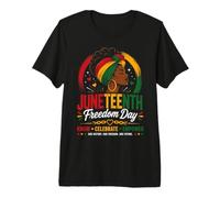 Juneteenth Women Black History Freedom 1865 June 19th T-Shirt Haut de Gamme