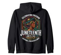 Juneteenth Women June 19 1865 Freedom Day Black History Sweat à Capuche