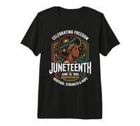 Juneteenth Women June 19 1865 Freedom Day Black History T-Shirt Haut de Gamme