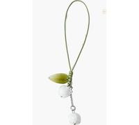 Junfamilee Lanière de téléphone portable en forme de fleur pour téléphone portable, joli porte-clés, porte-clés de voiture, breloques de téléphone portable, métal non précieux, sans pierre précieuse