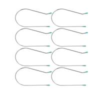 Junfamilee Lot de 8 clips de rechange pour bigoudis à chaud, clips de rechange pour rouleau chaud, goupilles de fixation pour rouleaux chauds de 5,1 cm, outils de coiffure et appareils