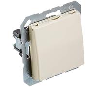 Jung 1520 KL Série AS 500 Prise Schuko 16 A 250 V avec clapet Beige 250 V