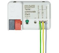 Jung 2076-2T Interface de bouton-poussoir double
