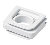 JUNG 892 Connecteur, Bouton + interrupteur, Gris