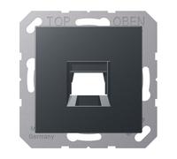 Jung A500 Plaque De Capot Modulaire Pour Prise Anthracite - A1569-15WEANM