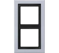 Jung Ald2982 Ls-design-rahmen 2fach, Aluminium