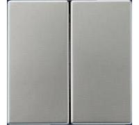 Jung Aluminium/Acier doré/Chrome Elément de commande/Plaque centrale - ES2995