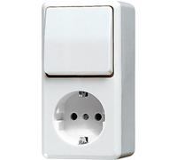 Jung 676 Aww Prise Schuko avec Interrupteur