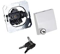 JUNG AS 1520 BFKLSL WW Type F Blanc boitier de Prise de Courant - Caisse enregistreuse