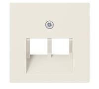 JUNG AS500, A569-2BFPLUA Cache pour boîte de jonction UAE 2x blanc blanc crème