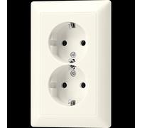 Jung AS500 Wall Outlet Box (WCD Switchgear) (Prise européenne) - AS5015KI