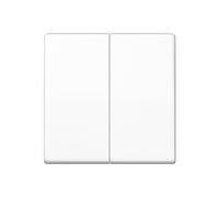 Jung Interrupteur à bascule AS591-5BFWW Bouton + interrupteur Blanc