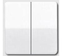 JUNG bascule série, Bouton + interrupteur, Blanc